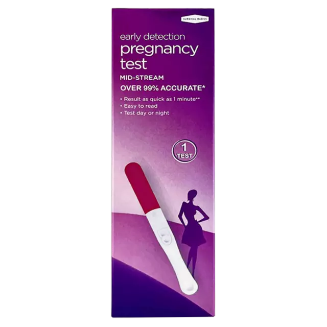 Surgical Basics Early Detection 1 Pregnancy Test Early Detection 99% Accurate
