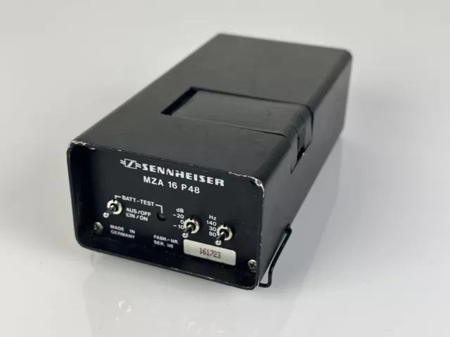 Sennheiser MZA 16 P48 Adaptateur/Batterie Power Supply pour Condensateur