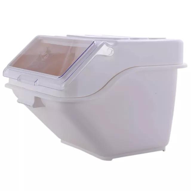 Hakka Self Food Ingredient Bin with Spoon 4.4 Gallon Container Dogs Food Storage