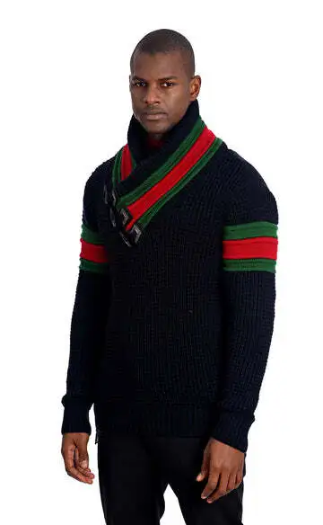 NEW LCR Mens Black Edition Cardigan Sweater Jacket Slim Fit Fashion Navy Blue