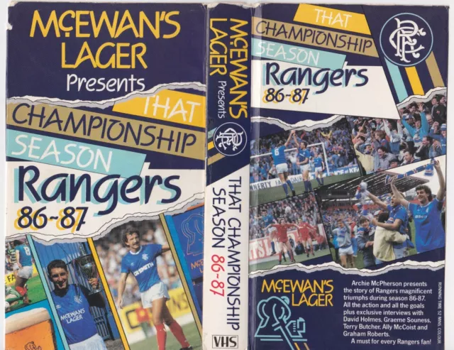 Soccer on Demand Classics : Rangers Championship Season 1986-87