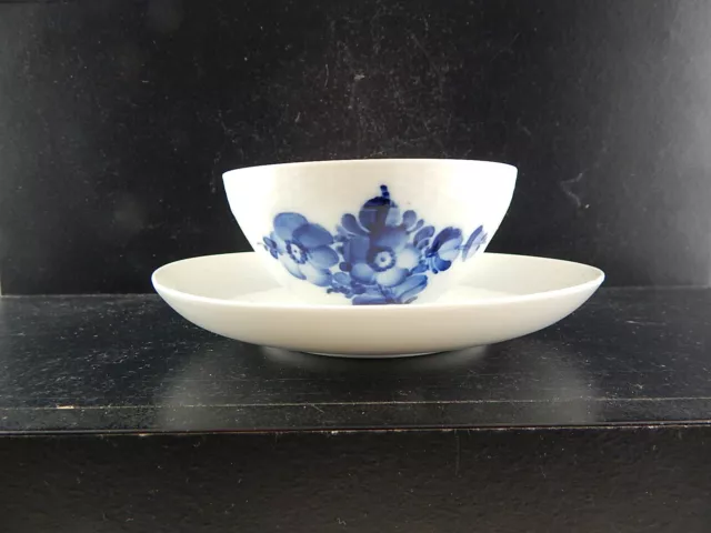 Royal Copenhagen Porcellana Blue Flower Cup Ciotola Scodella Dipinta Mano #2