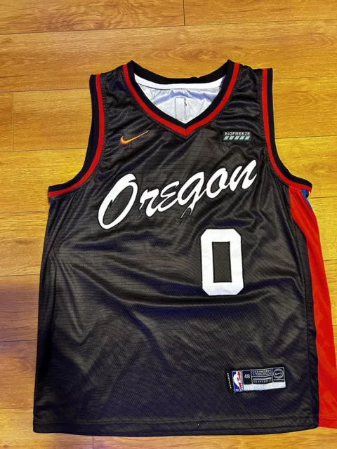 Damian Lillard Portland Trail Blazers Nike City Edition Authentic Jersey  OREGON