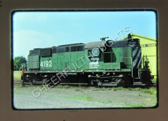 Original  '75 Kodachrome Slide BN Burlington Northern 4192 RS11 Lebanon   38A40