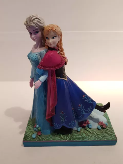 Disney Traditions Showcase Frozen Sisters Forever Figurne Read Description