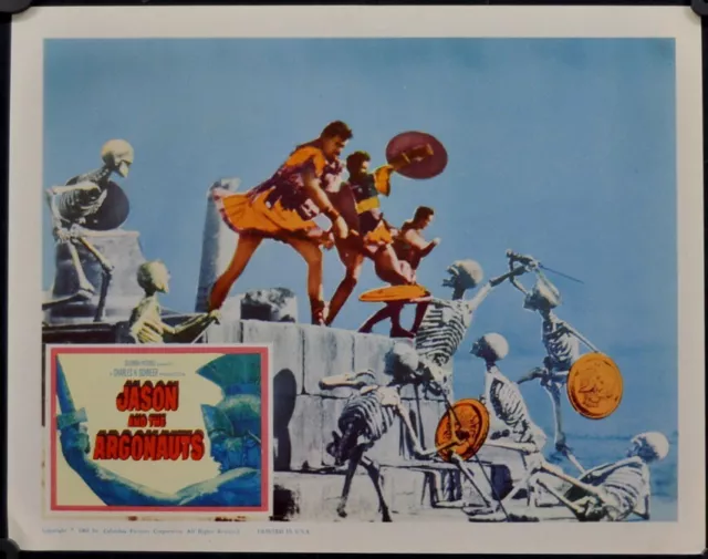 Jason Et The Argonauts 1963 Orig. 11X14 Lobby Carte Todd Armstrong Nancy Kovak
