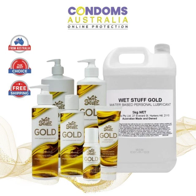 WET STUFF GOLD - 5 KG Water Based Bulk Personal Long Lasting Lubricant  $124.94 - PicClick AU