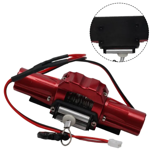 Powerful and Reliable Double Motor Winch for 1/8 RC Car D90 Axial SCX10 TRX4