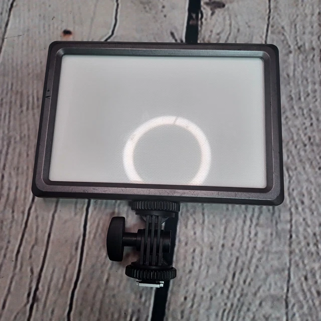 CNG Luxpad 22 On-Camera Light  3200K-5600K Uses Sony NP-FM or Panasonic Battery