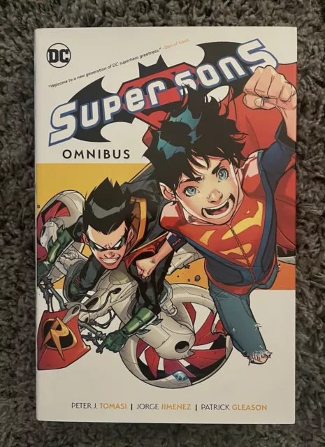 Super Sons Omnibus by Peter J. Tomasi & Jorge Jimenez (Like New) | DC Comics