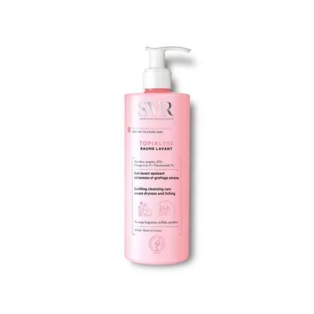 LABORATOIRES SVR Topialyse baume lavant - soothing cleansing conditioner 400 ml