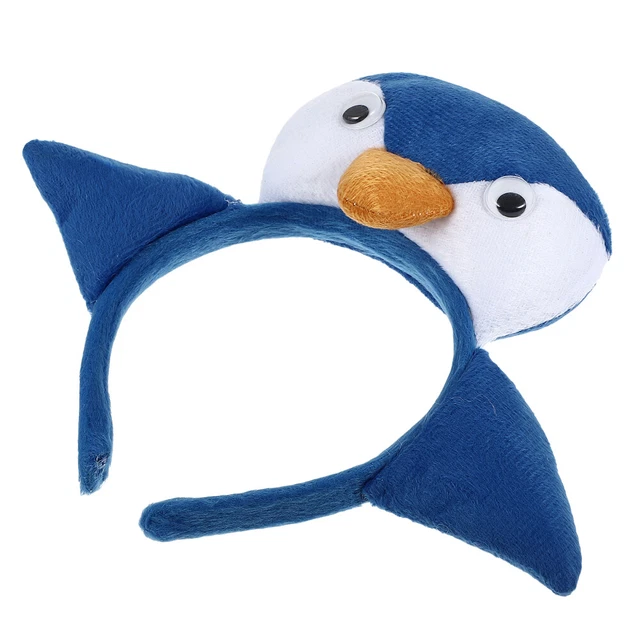 Copricapo pinguino fascia fronte peluche pinguino fascia fronte bambino oceano