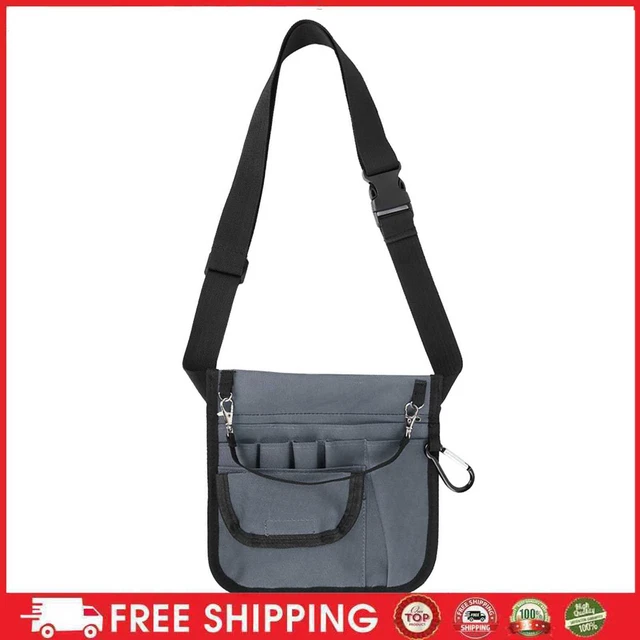 Nurse Fanny Pack infermiera utilità cintura vita borsa case - impermeabile (grigio)