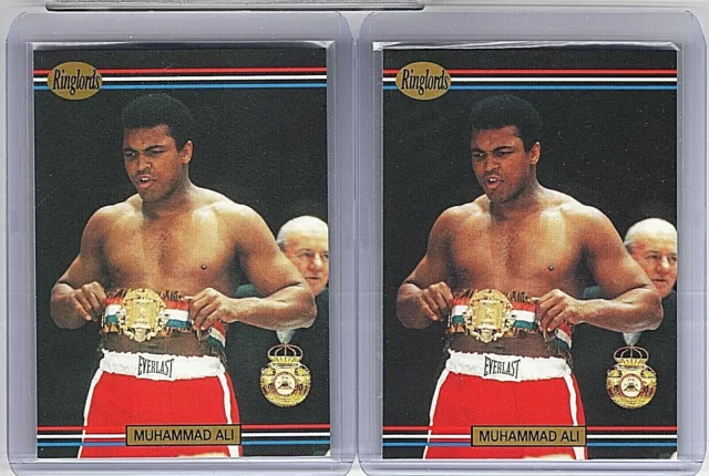 MUHAMMAD ALI 1991 RING LORD BOXING TRADING CARD# 40 Nrmt-Mint