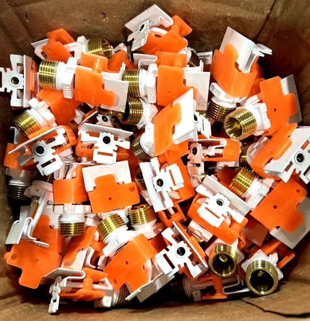 Rasco Sprinkler Heads 3/4" White Side Wall (Lot of 90)