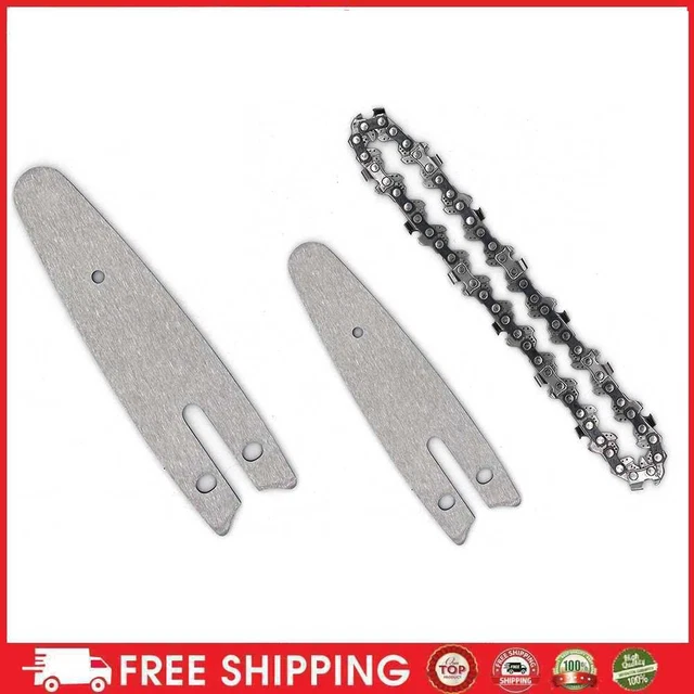 Kit Catena Sinistri Guida Portatile Sostituzione Piastra Seghetto Catena per Mini 4 pollici