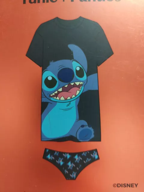 Ensemble de pyjama Disney x Undiz Stitch - Tunique + Culotte Taille M SIZE