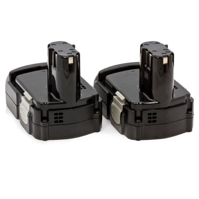 2x 1.5AH 1500mAh 18V Li-Ion Battery for HITACHI 18-Volt PowerTool Cordless Drill
