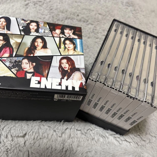 TWICE JAPAN 6TH ALBUM ENEMY 8th Anniversary Box CD Not Played JP