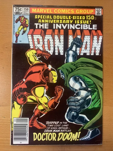 Iron Man #150 Newsstand 1981 Iconic Romita Jr. Doctor Dr. Doom Cover
