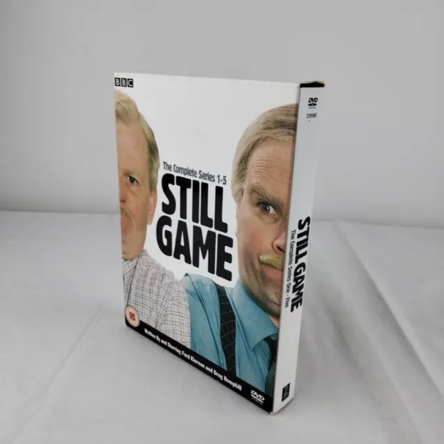 Still Game Series 1-5 Season 12345 PAL DVD Region 2 Box Set. BBC UK Comedy