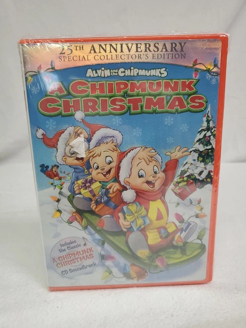 ALVIN AND THE Chipmunks-A Chipmunk Christmas (25th Anniversary) DVD