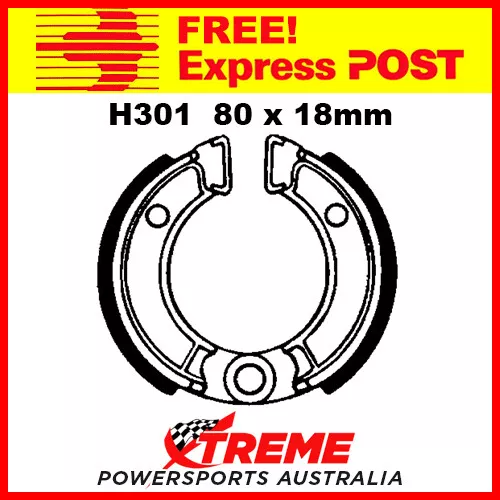 EBC Front Brake Shoe Honda XR 50 2001-2003 H301