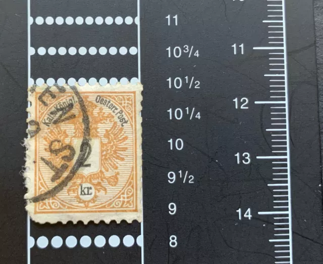 Austria 🇦🇹 1883 - used stamp - Michel No. 44 perforation 10 1/2