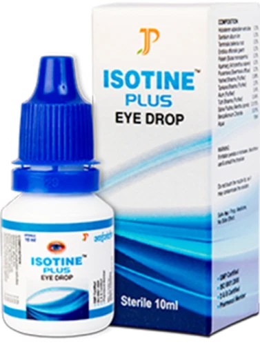 Gouttes Pour Les Yeux Isotine - Aide Pour Cataracte & Glaucome - Naturel (NAC) - 10ml Neuf