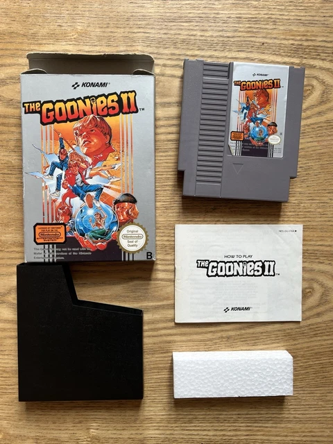 Jeu NES The Goonies 2 - Version PAL - En Très Bon état (TBE) - Collector Rétro