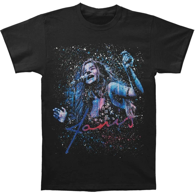Men's Janis Joplin Stephen Fishwick Men's "Kozmic Blues" Janis Joplin T-shirt