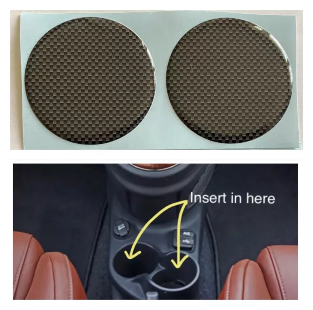 Fiat 500 cup holder coaster discount