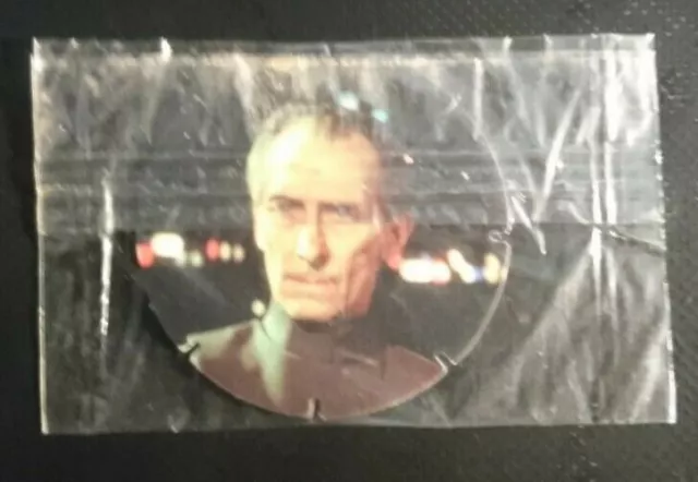 Walkers Limited Edition Star Wars Tazos from 1996 (No.7 Grand Moff Tarkin)