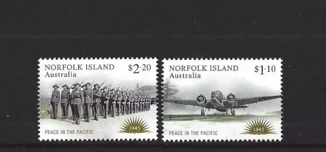Australia 2020 Norfolk Island Pacific Peace Set Of 2  Unmounted Mint, Mnh