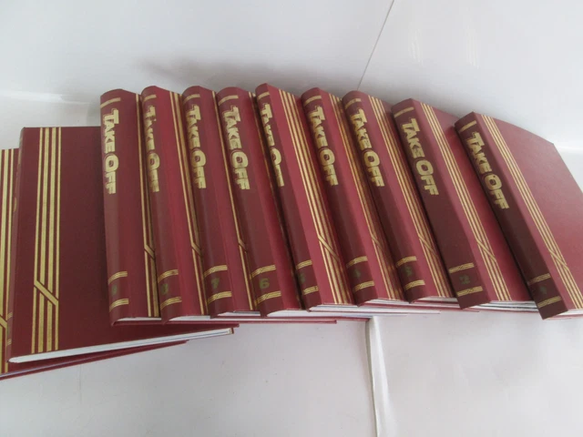 Take Off Book VINTAGE TAKE OFF Magazine Books 1-132 Complete Set In 11 Folders ...