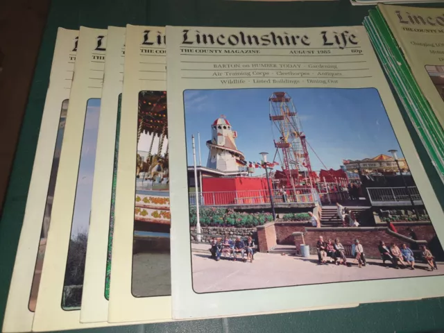 Lincolnshire Life Magazine 5 Issues 1985