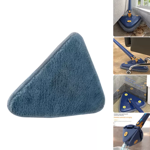 Floor Mop Cloth Thick Deep Cleaning Imitation Hand Twist Triangle Mop Head Cloth
