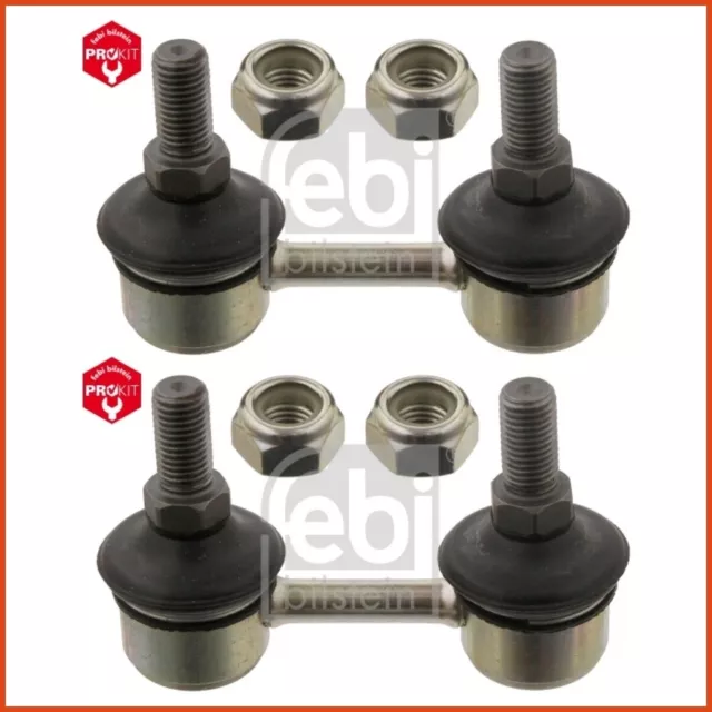 2 x FEBI KOPPELSTANGE PENDELSTÜTZE STABILISATOR SET VORNE MITSUBISHI 3835114