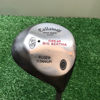 Callaway GREAT Big Bertha 1 Ferro Albero Di Grafite Regolare Impugnatura Golf Pride 