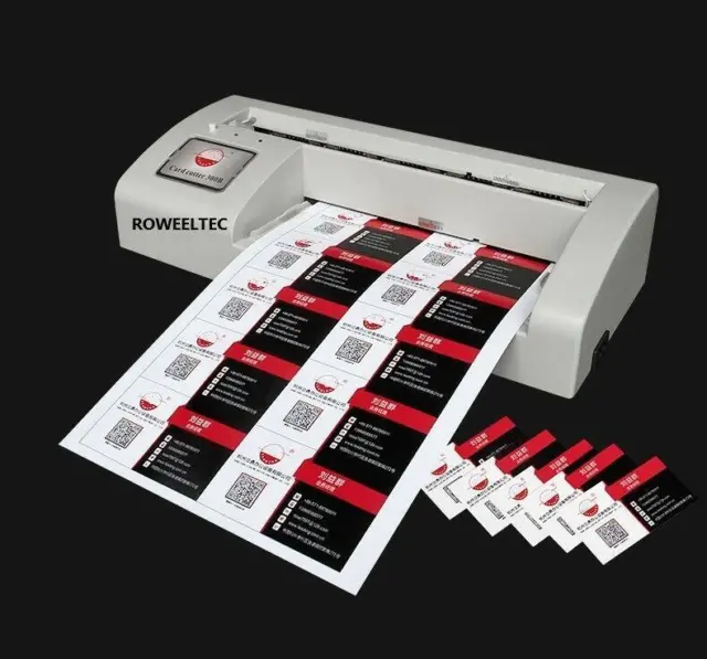 300B Automatic Name Card Slitter, business card cutting machine Name card Cutter