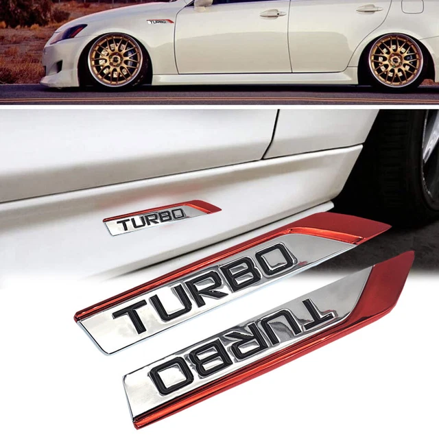 Metal Racing Emblems Car Emblem Chrome Metal Sport Racing Car Side Fender Emblem Badge ...