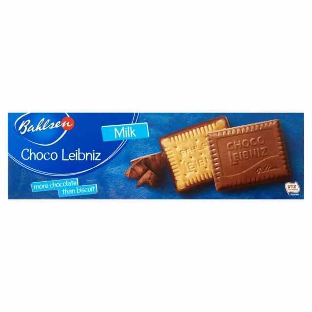 Bahlsen Leibniz Choco au Lait - 125 g - Lot de 6