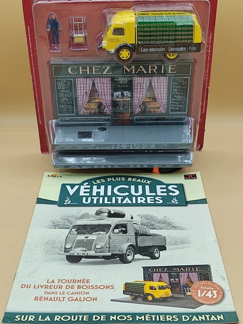 SSP12 1/43 SALVAT véhicules Livraison ESPAGNE : RENAULT GALION - FANTA 1964 | UK