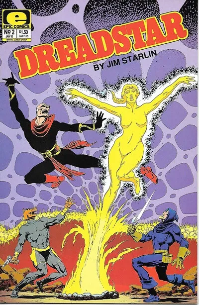 Dreadstar Comic Book #2 Marvel/EPIC Comics 1983 VERY FINE/NEAR MINT NEW UNREAD