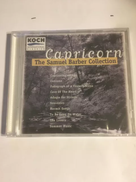 Capricorn The Samuel Barber Collection NEW CD