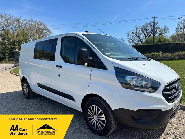 Transit Custom Leader 2020 FORD TRANSIT Custom 2.0 300 EcoBlue Leader Crew Van L2 H1 Euro 6 ...