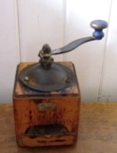 Ménagère 2 moulins en bois d'olivier (Sel / Poivre) - Produit Artisanal