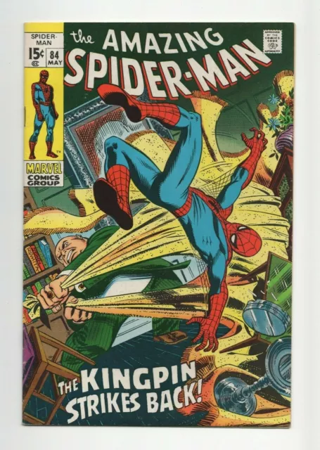 Amazing Spider-Man #84 6.0 (O/W) FN Kingpin Appearance Marvel Comics 1970