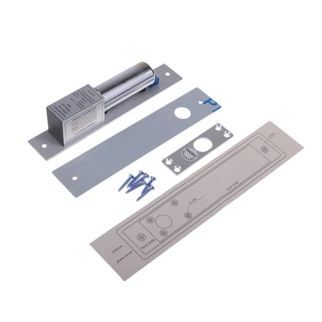 ReaIOKbii Zugangskontrollsystem Komplettset - Metall Tastenfeld + Elektrisches Schloss + RFID Karten