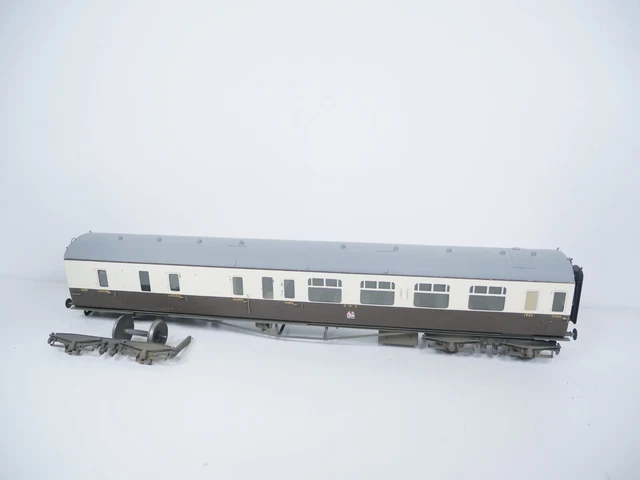 HAYWOOD RAILWAY O Gauge Brass GWR Collett Brake 3rd Coach *please read ...
